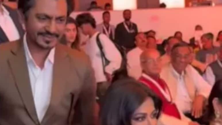 नवाजुद्दीन सिद्दीकी ने भरी महफिल में चित्रांगदा सिंह को किया इग्नोर, सबसे मिले, हाय-हेलो किया और एक्ट्रेस को यूं किया इग्नोर