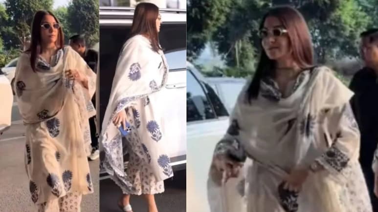 अनुष्का शर्मा का व्हाइट सूट लुक, सॉफ्ट फेस्टिव अंदाज में दिखीं बेहद खूबसूरत, कीमत जानकर रह जाएंगे हैरान!