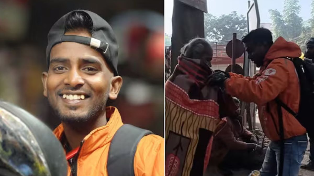 How This 24-Year-Old Swiggy Agent From Vijayawada Delivers Food And Helps The Needy