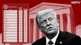 "Fools And Lapdogs": Trump's All-Out Attack On Judges After Tariffs Order