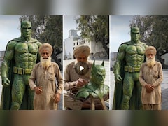 नारियल के पत्ते से बनाया बैटमैन सूट, किसी ने कहा AI‑generated, तो किसी ने की तारीफ, देखिए वीडियो