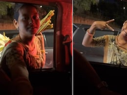 कार में बैठी महिला और फूल बेचने वाली बच्ची की बातचीत ने लोगों को रुला दिया, Video वायरल