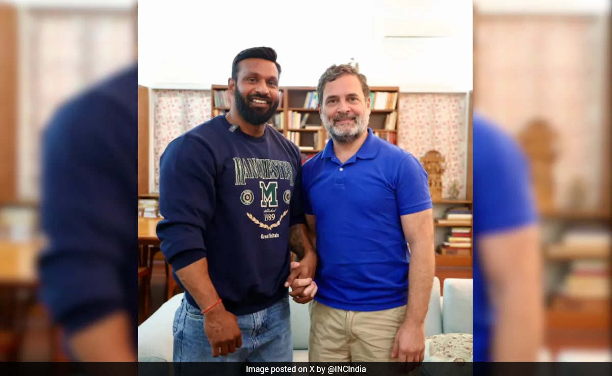 Rahul Gandhi Meets Gym Owner Targeted After Defending Muslim Shopkeeper