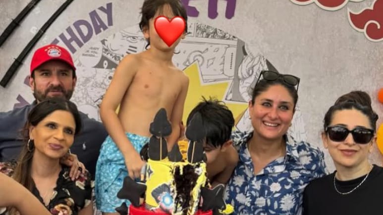 Jeh Birthday Pics: 5 साल के हुए जेह, बर्थडे पार्टी में छा गईं करीना कपूर, सोहा अली खान ने पूछा- इतना कूल कैसे दिखती हो?