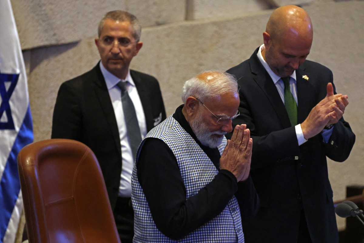 PM Modi Israel visit LIVE: "I Was Born On Day India Recognised Israel": PM Modi To Knesset