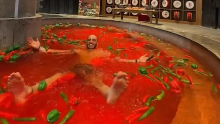 Will You Bathe In Chilli Soup? Video Of Spicy Spa From China Goes Viral
