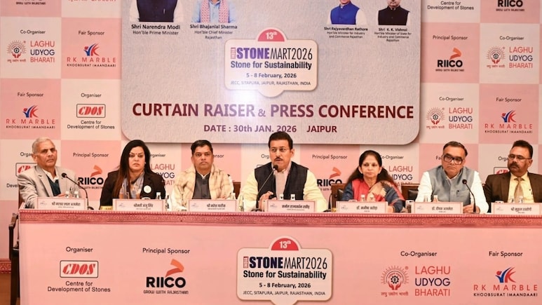 जयपुर में आज जुटेंगे 20 से अधिक देशों के आर्किटेक्ट्स, 'इंडिया स्टोनमार्ट-2026' की होगी शुरुआत
