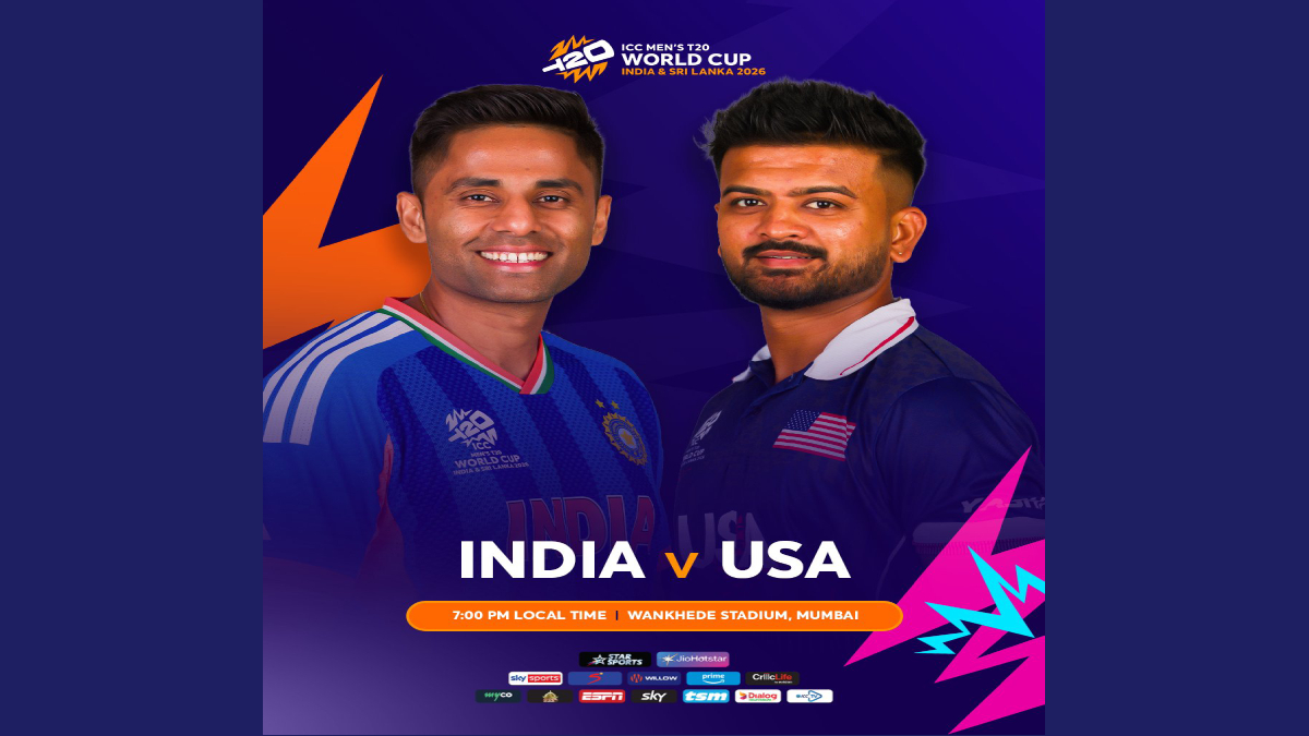 IND vs USA Live Streaming: T20 में भारत-अमेरिका की टक्कर! ऐसे देखें वर्ल्ड कप मैच फ्री!