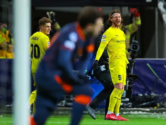 Bodo/Glimt Stun Inter, Gordon Hits Four In Newcastle Champions League Romp