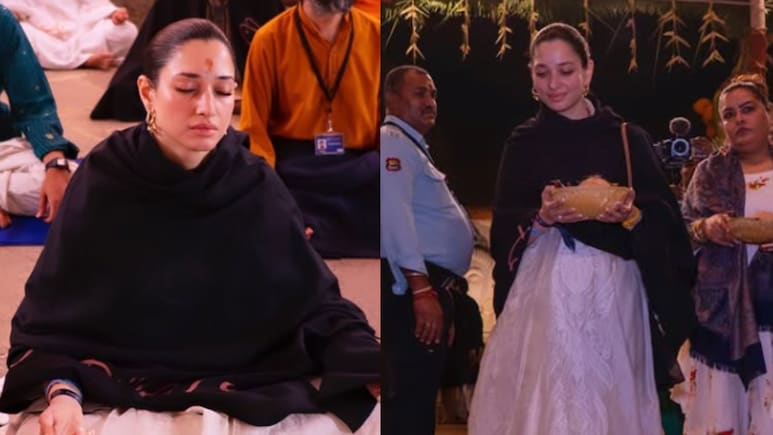Viral: Inside Tamannaah Bhatia's Mahashivratri Celebrations At Sadhguru's Coimbatore Ashram