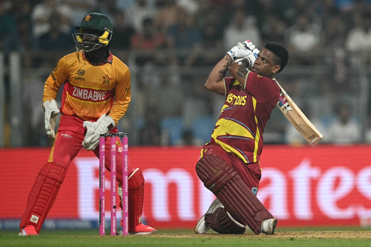 ZIM vs WI, T20 World Cup: शिमरोन हेटमायर का आया तूफान, 19 गेंदों में ठोकी फिफ्टी