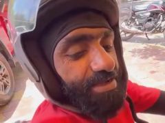 Specially-Abled Zomato Rider's Old Video On Struggle And Happiness Is Viral
