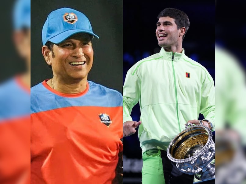 Sachin Tendulkar Sends Special Message To Carlos Alcaraz After Record Australian Open Win