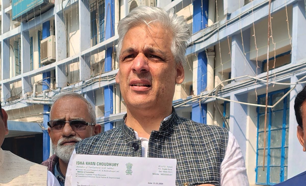 बंगाल में कांग्रेस के एकमात्र सांसद चौधरी ईशा खान.