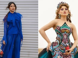 Priyanka Chopra Styles A Rs 5 Lakh Parrot Clutch For <i>The Bluff</i> Press Tour, Internet Draws Parallels To Urvashi Rautela