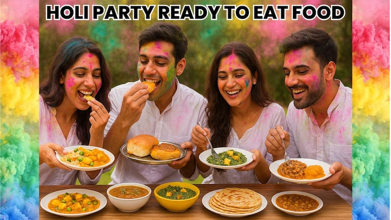 Holi 2026 Party की तैयारी अब हुई और भी आसान, Ready To Eat Food के साथ लें स्वाद का मज़ा और बनाएं जश्न यादगार