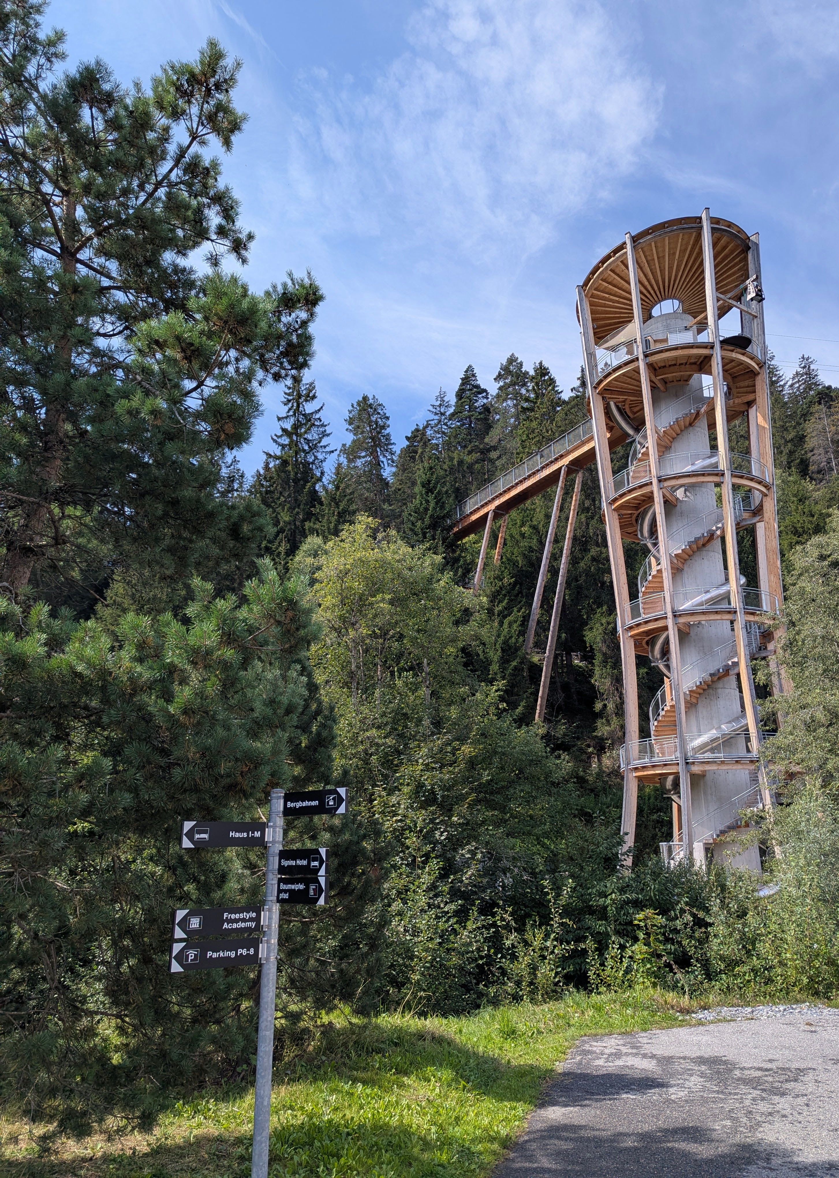 The treetop walkway. Photo: Author