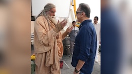 Pics: Amitabh Bachchan Reunites With Kamal Haasan After 40 Years On <i>Kalki 2</i> Set