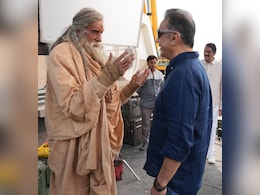 Pics: Amitabh Bachchan Reunites With Kamal Haasan After 40 Years On <i>Kalki 2</i> Set