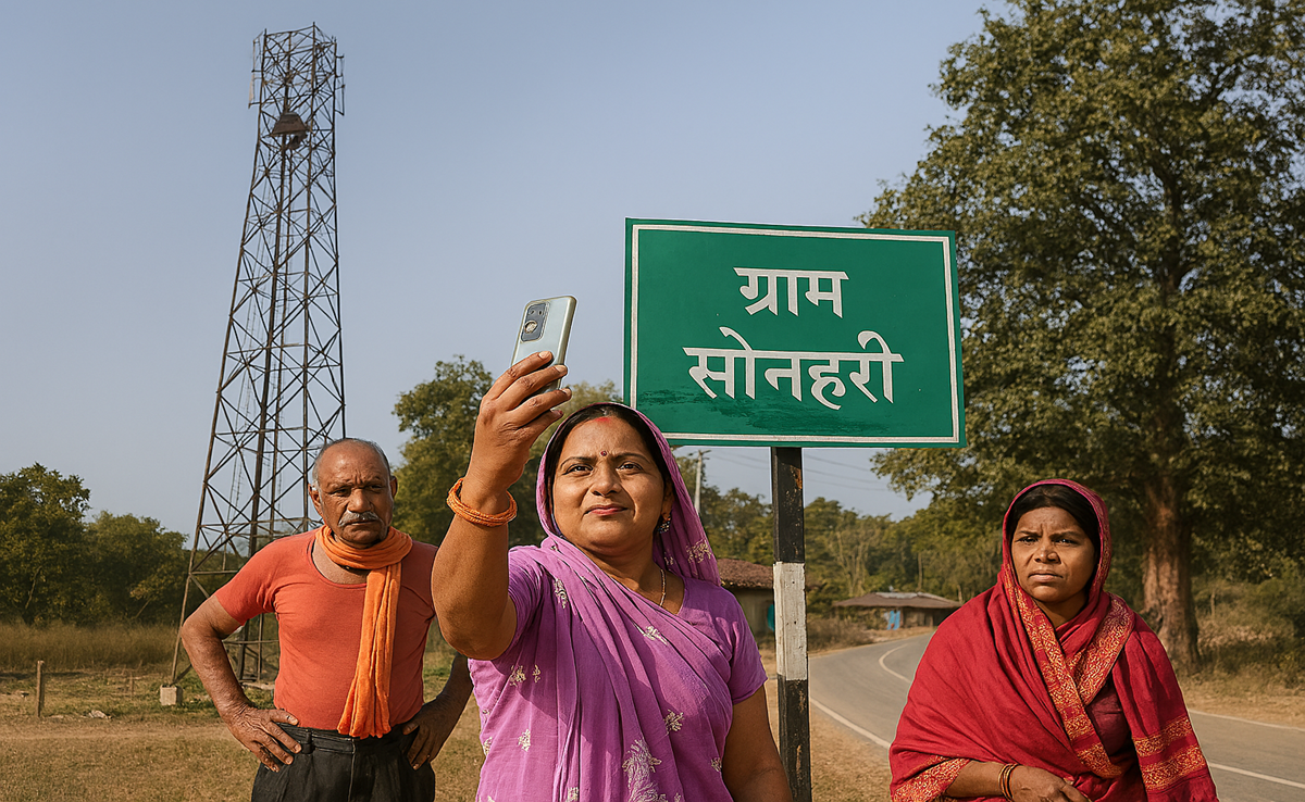 No Network: 7 साल से बंद मोबाइल टावर बना डिजिटल सपना, MCB के सोनहरी गांव में सिग्नल के अभाव से ग्रामीण बेहाल