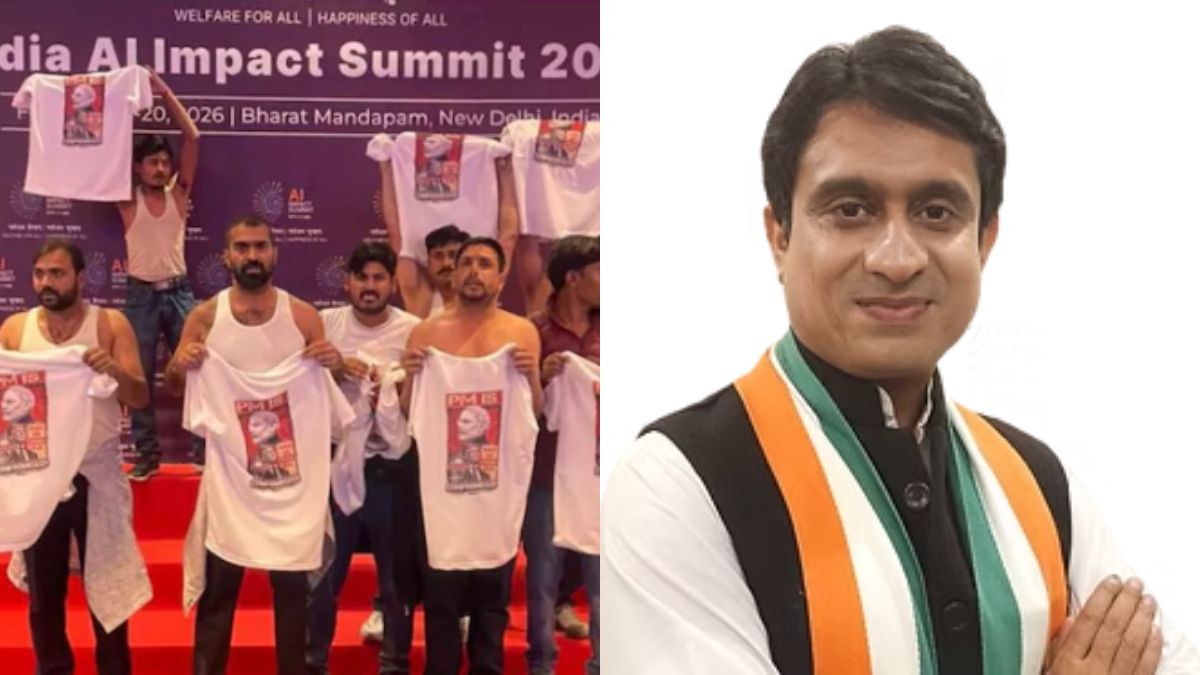 Youth Congress Chief Arrested Over Shirtless Protest During AI Impact Summit
