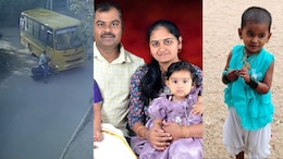 On Camera, 2 Cousins Killed As School Bus Runs Over Scooter In Bengaluru