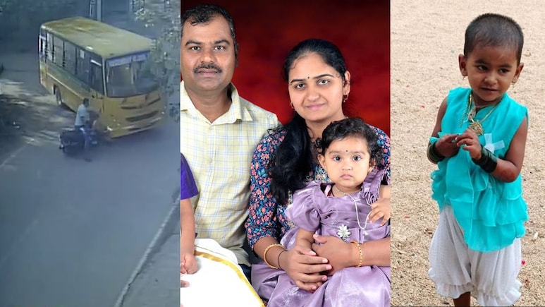 On Camera, 2 Cousins Killed As School Bus Runs Over Scooter In Bengaluru