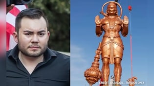 हनुमान जी की 90 फुट ऊंची मूर्ति से फिर डरे अमेरिका के नफरती कट्टर, ट्रंप की पार्टी के नेता ने दिया भड़काऊ बयान