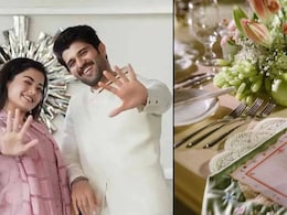 From Indian Breakfast To Japanese Dinner, What Guests Are Eating At Rashmika Mandanna-Vijay Deverakonda Wedding