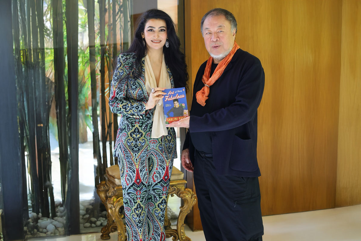 Shalini Passi Hosts AI Weiwei at Delhi Home During His First India Solo