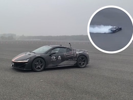 Watch: Chinese Electric Car Breaks World Record For Fastest Drift At 213 kmph