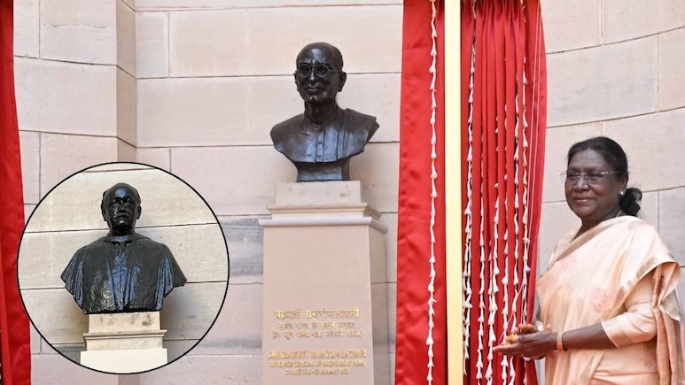 Lutyens Bust Replaced With Rajagopalachari's At Rashtrapati Bhavan In Decolonisation Move