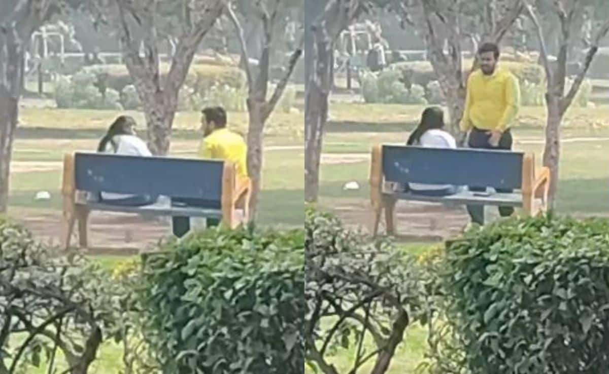 Video Of Man Slapping Woman At Delhi's Japanese Park Sparks Outrage Video Of Man Slapping Woman At Delhi's Japanese Park Sparks Outrage