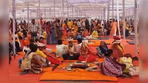 छत्तीसगढ़ में शादी के बंधन में बंधे 6,412 जोड़े! गोल्डन बुक ऑफ वर्ल्ड रिकॉर्ड में दर्ज हुआ सामूहिक विवाह&nbsp;