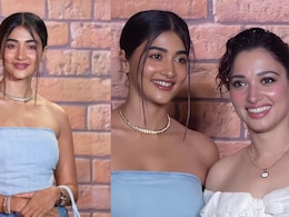 Pooja Hegde Styles A Bandana Top With A Denim Twist, Reimagines Y2K Fashion