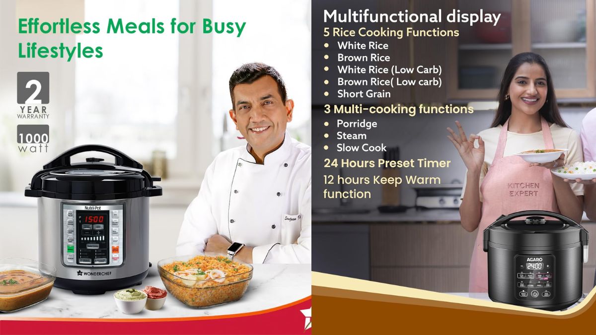 5 Best Rice Cookers Under ₹4000 In India, From Agaro, Pigeon To Panasonic, For Perfect Meals Daily