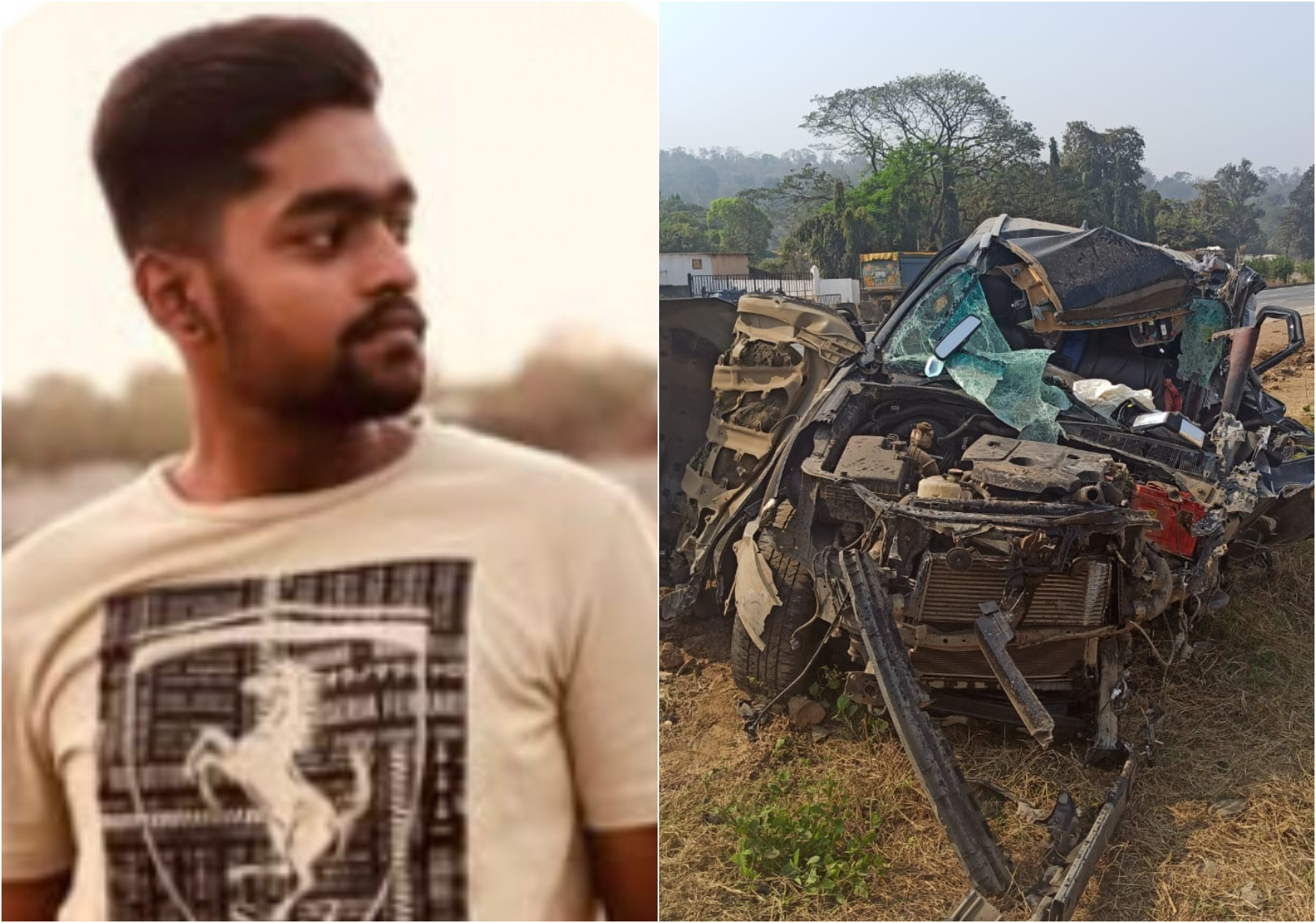International-Level Shooter Dies In Horror Crash. Fortuner Crushed By Truck