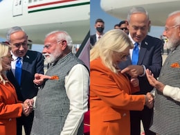 "That's Saffron": PM Modi As Netanyahu Notes Sartorial Match With Wife