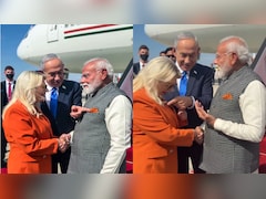 "That's Saffron": PM Modi As Netanyahu Notes Sartorial Match With Wife