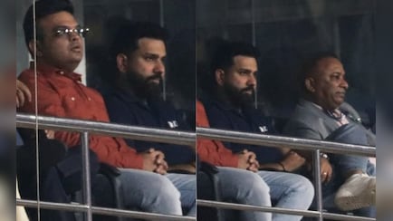T20 World Cup: Rohit Watches India vs Pakistan Game With Jay Shah In Colombo