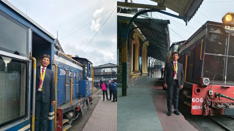 Darjeeling Himalayan Railway Gets Its First Woman Traveling Ticket Examiner After 145 Years