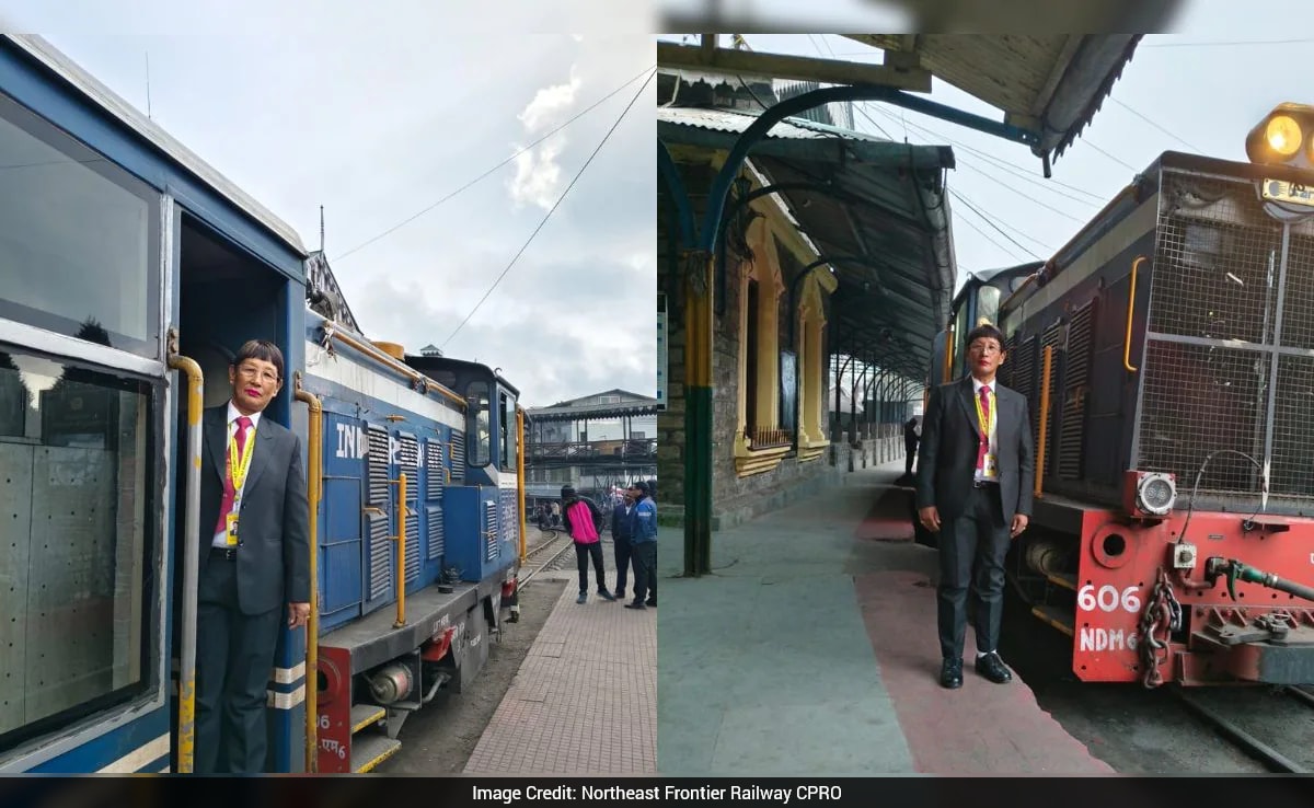 Darjeeling Himalayan Railway Gets Its First Woman Traveling Ticket Examiner After 145 Years