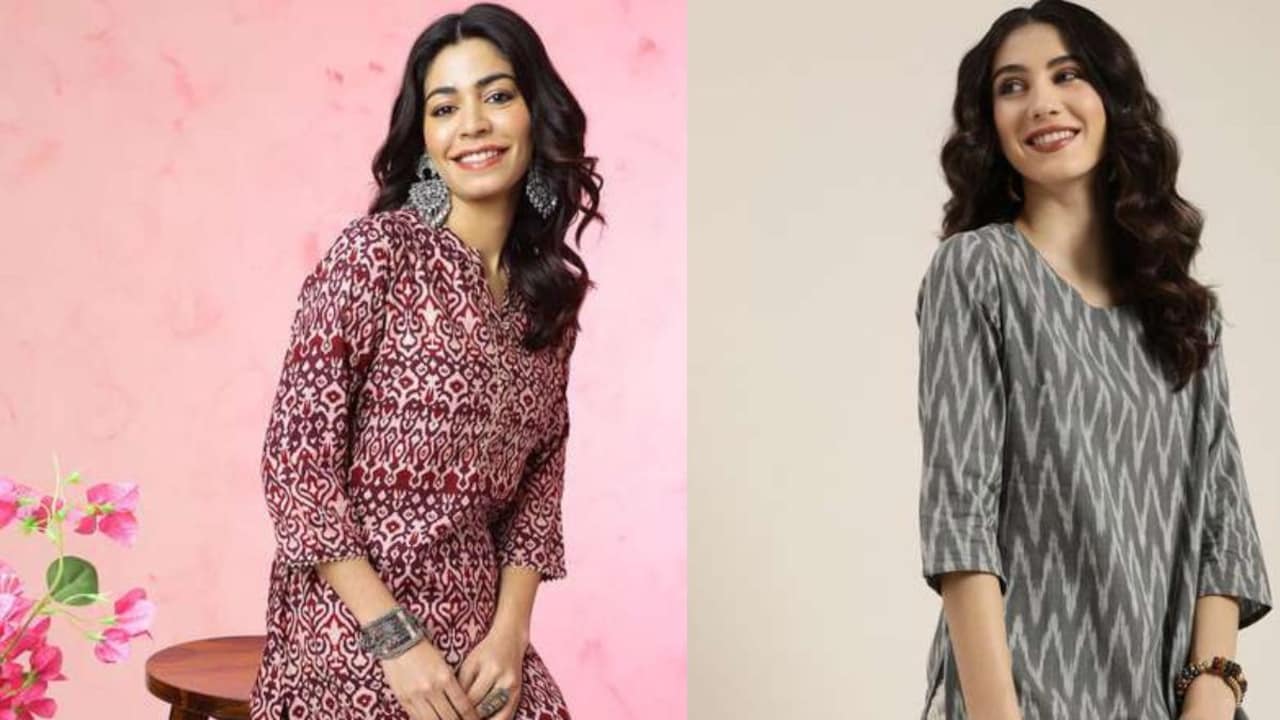 Flaunt your fashion by styling your ikat print kurtas with these colour combinations