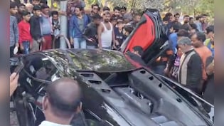 UP Businessman's Son Rams Lamborghini Into Pedestrians, Vehicles