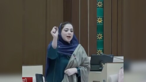 विधानसभा में गरजीं विधायक नौक्षम चौधरी, बोलीं- 50 साल कांग्रेस ने राज किया, पर एक बस स्टैंड नहीं