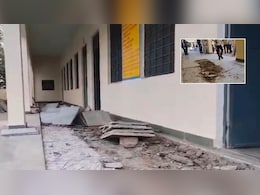राजस्थान: विधायक के सामने ही खुल गई पोल, स्कूल भवन के लोकार्पण समारोह में उखड़ी फर्श