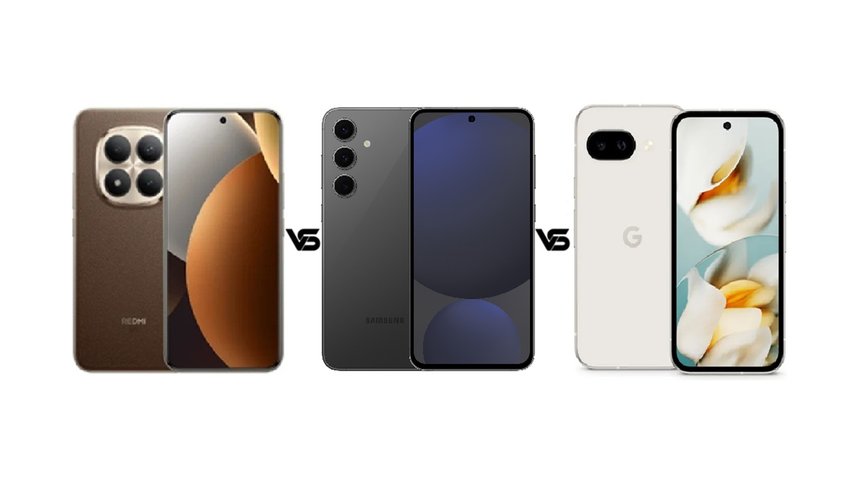 Redmi Note 15 Pro+ 5G vs Samsung Galaxy S24 FE vs Google Pixel 9a: जानें कौन सा फोन है बेस्ट