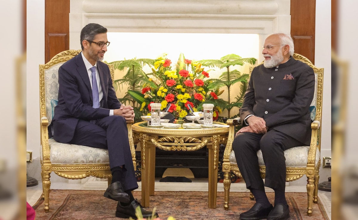 इंडिया एआई इम्पैक्ट समिट 2026: पीएम मोदी से मिले गूगल के CEO सुंदर पिचाई, बोले- थैंक यू पीएम