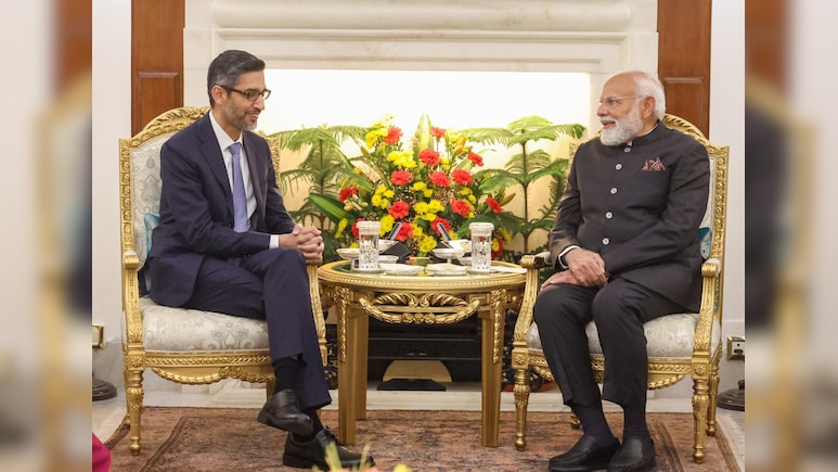 इंडिया एआई इम्पैक्ट समिट 2026: पीएम मोदी से मिले गूगल के CEO सुंदर पिचाई, बोले- थैंक यू पीएम