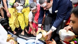 Gautam Adani Pays Obeisance At Baba Baidyanath Temple In Jharkhand's Deoghar